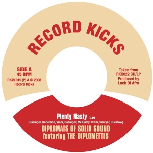 Record Kicks RK45-015 Plenty Nasty b/w Hurt Me So (Lack of Afro Remix)