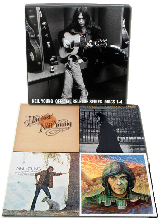 Neil Young 180g “Official Release Series” Box of First Four Albums; Speculation On The Next Box | to play b-sides