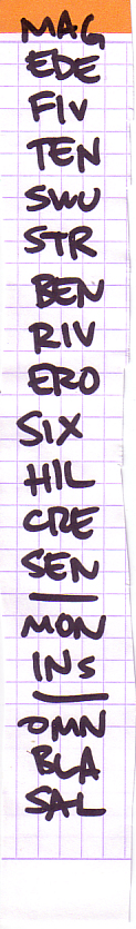 Tortoise Set List 6/30/07